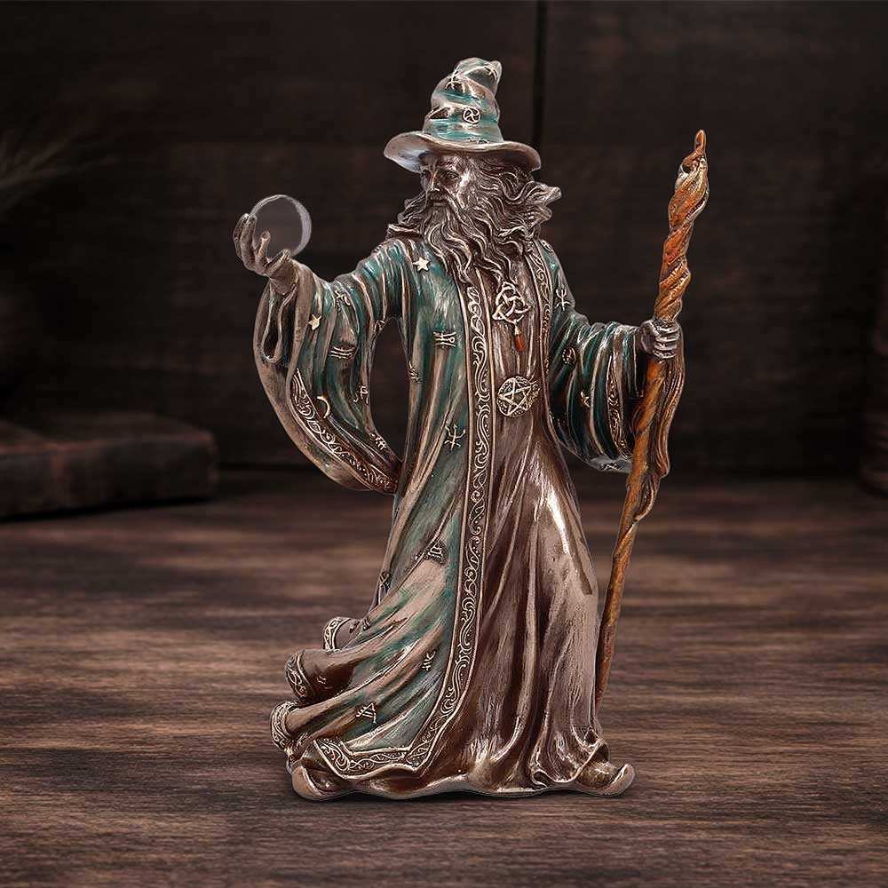 Nemesis Now - The Sorcerer Dekorative Figur - Mehrfarben